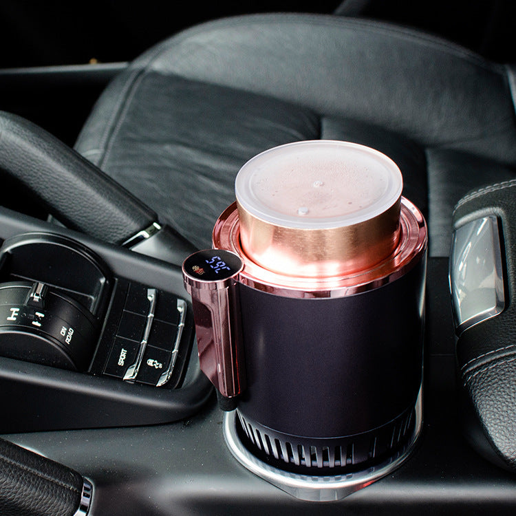 2 in 1 Car Smart Cup Holder Warmer Drink Cooler
