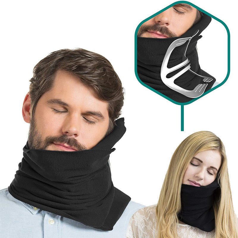U-shaped neck support pillow perfect for traveling