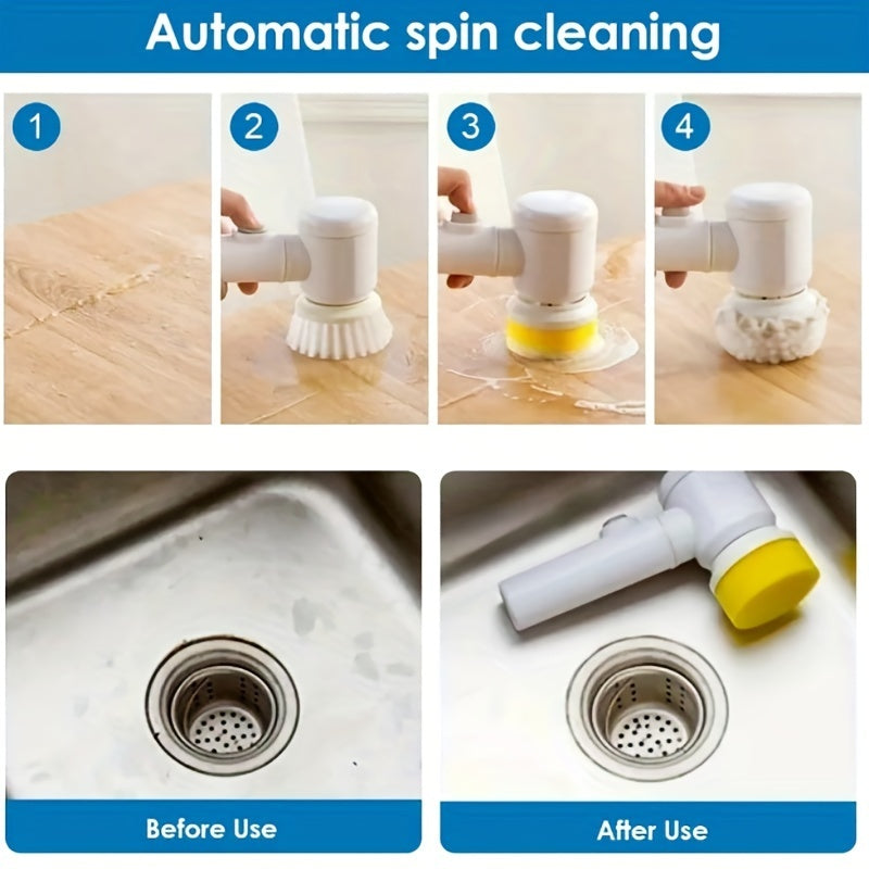 Automatic Rotating Electric Cleaning Brush