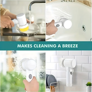 Automatic Rotating Electric Cleaning Brush