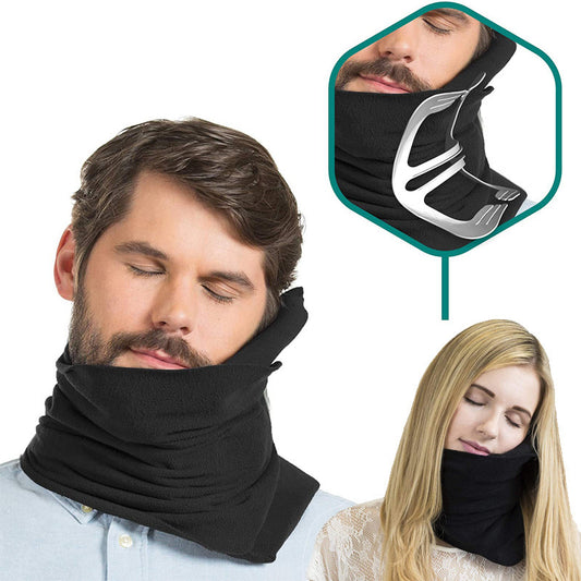 U-shaped neck support pillow perfect for traveling