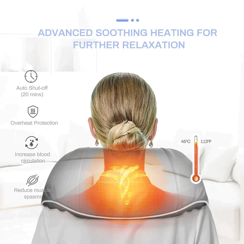 Neck and shoulder massager