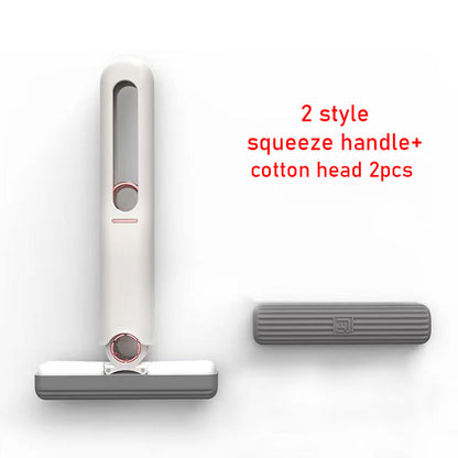 New portable self-squeezing mini mop