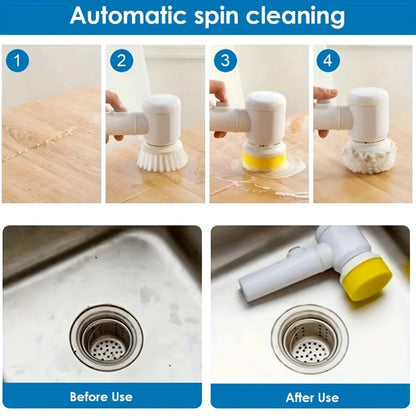 Automatic Rotating Electric Cleaning Brush